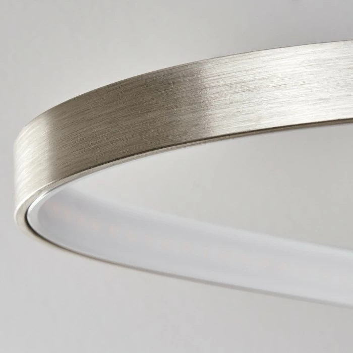 Hofstein Arlena Deckenleuchte LED Nickel-Matt, 1-flammig – Bild 3