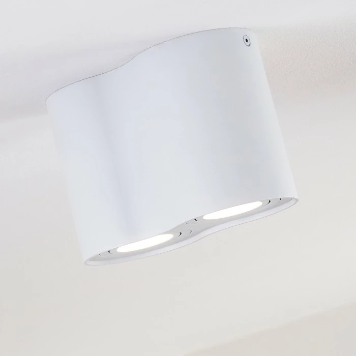 Hofstein Betsie Deckenleuchte Weiß, 2-flammig – Bild 14