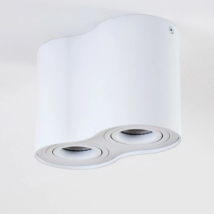 Hofstein Betsie Deckenleuchte Weiß, 2-flammig – Bild 16