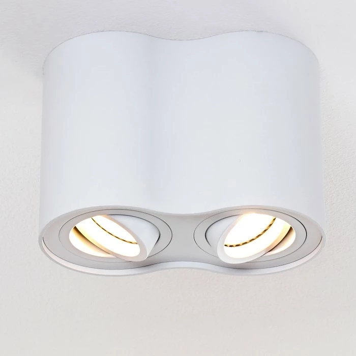 Hofstein Betsie Deckenleuchte Weiß, 2-flammig – Bild 8