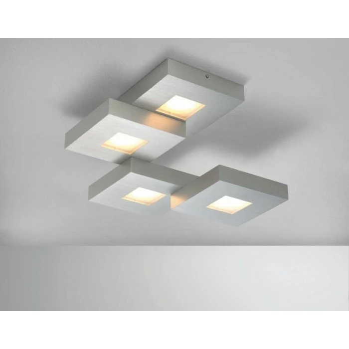 Bopp Leuchten Bopp CUBUS Deckenleuchte LED Aluminium, 4-flammig