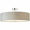 Brilliant Leuchten Brilliant Andria Deckenleuchte Chrom, Grau, 3-flammig
