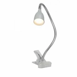 Brilliant Leuchten Brilliant Anthony Schreibtischklemmleuchte LED Titan, 1-flammig