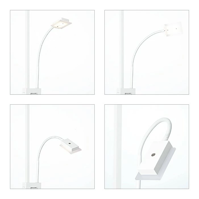 Brilliant Leuchten Brilliant Forrester Stehleuchte LED Weiß, 2-flammig – Bild 3