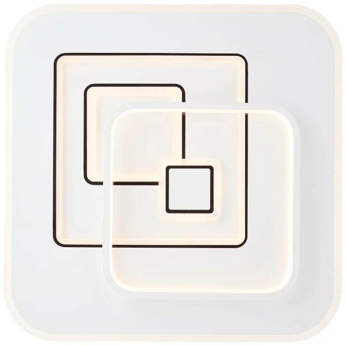 Brilliant Leuchten Brilliant Furtado Deckenleuchte LED Schwarz, Weiß, 1-flammig, Fernbedienung – Bild 5