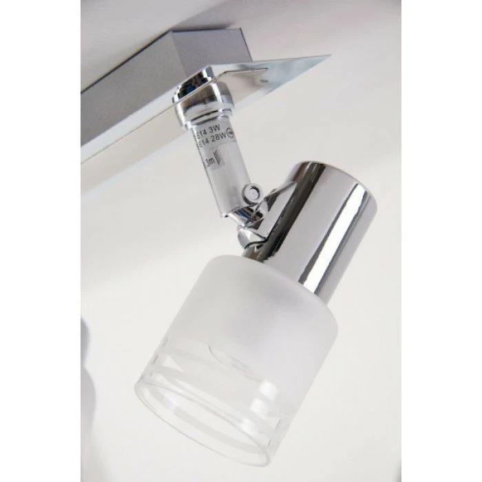 Brilliant Leuchten LED Deckenspot Chrom, Weiß, 2-flammig – Bild 5