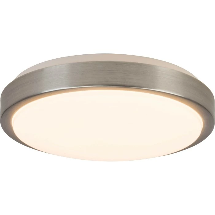 Brilliant Leuchten Livius Deckenleuchte LED Nickel-Matt, Aluminium, 1-flammig