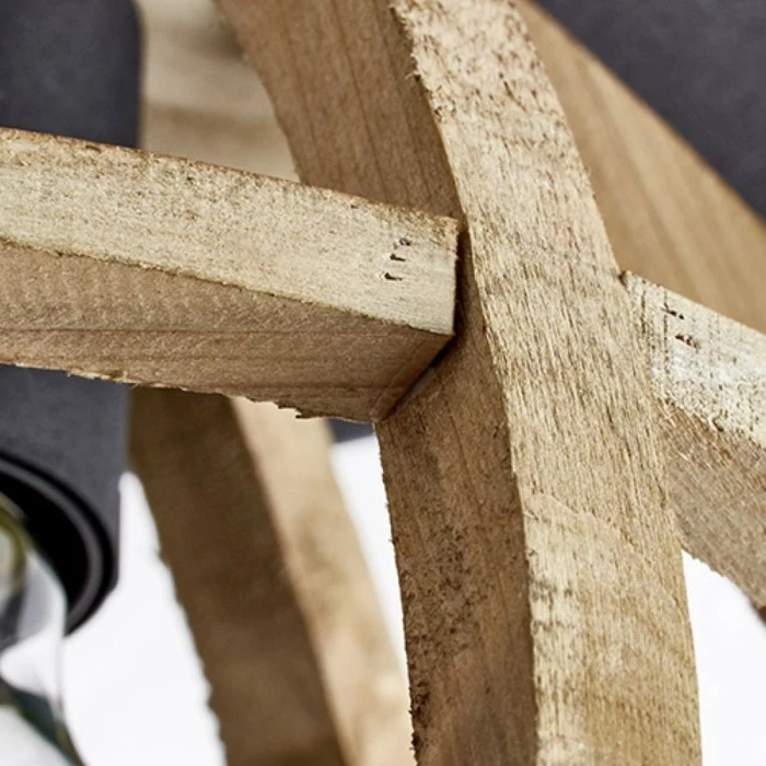 Brilliant Leuchten Brilliant Matrix Wood Deckenleuchte Schwarz, 1-flammig – Bild 3