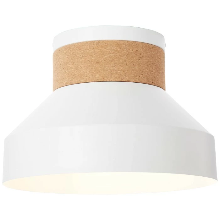 Brilliant Leuchten Brilliant Moka Deckenleuchte Weiß, 1-flammig