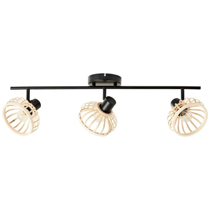 Brilliant Leuchten Brilliant Norah Deckenleuchte Schwarz, 3-flammig – Bild 4