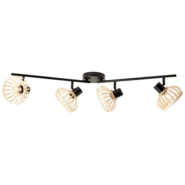 Brilliant Leuchten Brilliant Norah Deckenleuchte Schwarz, 4-flammig – Bild 11