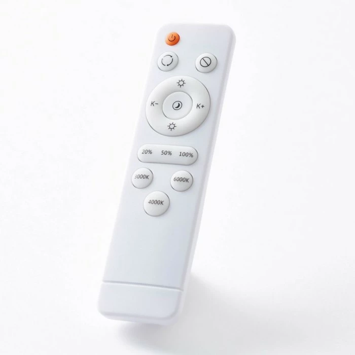 Brilliant Leuchten Brilliant Nunya Deckenleuchte LED Chrom, 1-flammig, Fernbedienung – Bild 11