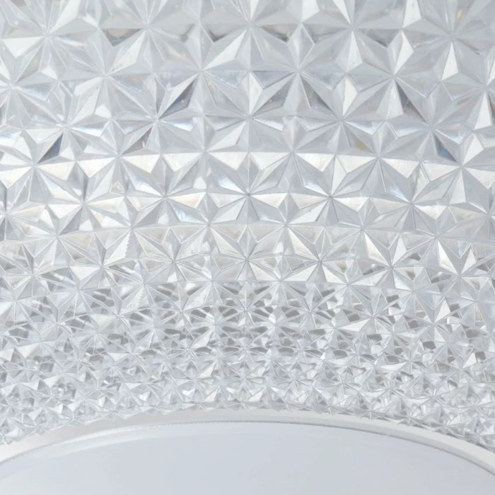 Brilliant Leuchten Brilliant Nunya Deckenleuchte LED Chrom, 1-flammig, Fernbedienung – Bild 4