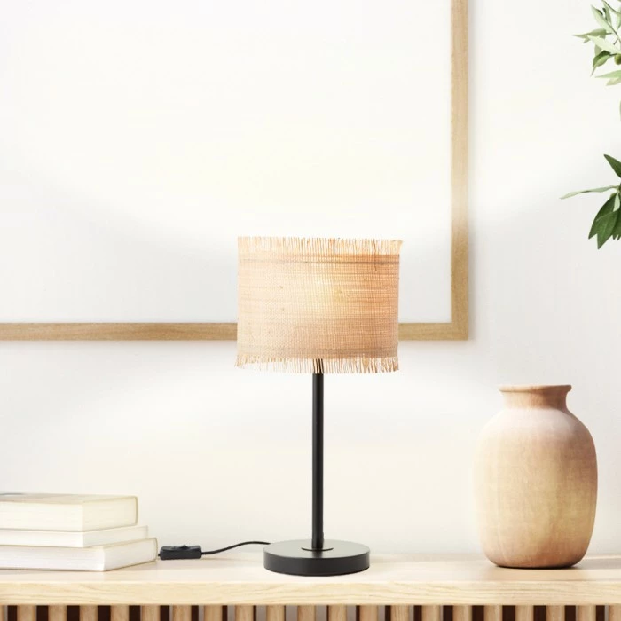 Brilliant Leuchten Brilliant Raffy Tischleuchte Schwarz, 1-flammig – Bild 3