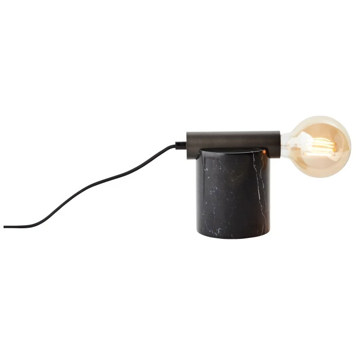 Brilliant Leuchten Brilliant Sevasti Tischleuchte Schwarz, Silber, 1-flammig – Bild 3