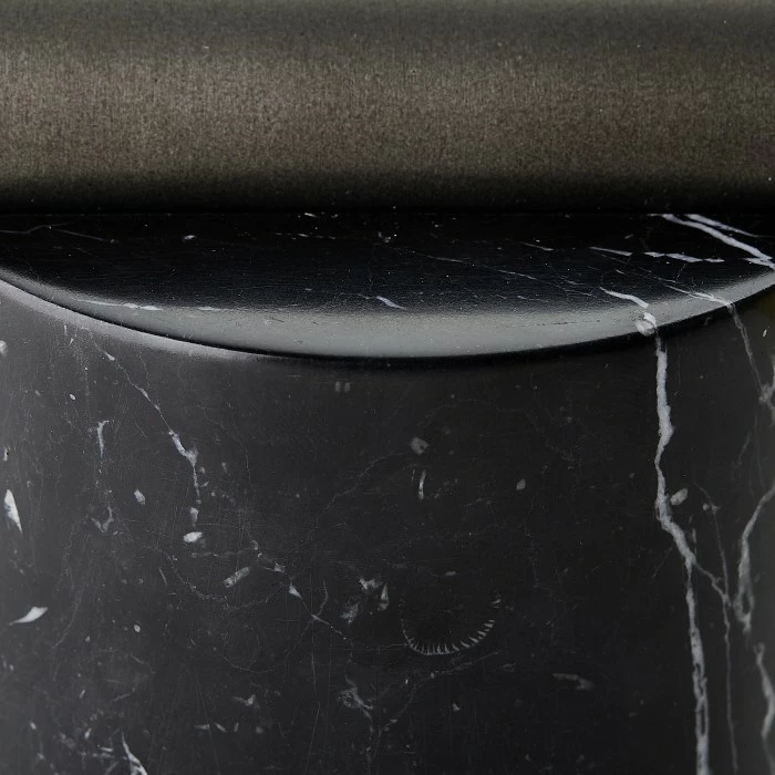 Brilliant Leuchten Brilliant Sevasti Tischleuchte Schwarz, Silber, 1-flammig – Bild 4