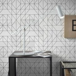 Brilliant Leuchten Brilliant Soeren Tischleuchte LED Weiß, 1-flammig