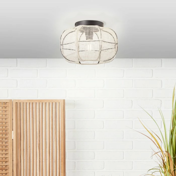 Brilliant Leuchten Brilliant Tannah Deckenleuchte Schwarz, 1-flammig – Bild 2