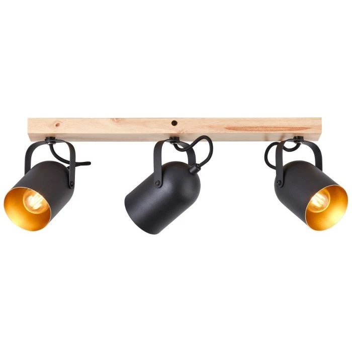 Brilliant Leuchten Brilliant Tronte Deckenleuchte Naturfarben, 3-flammig – Bild 2