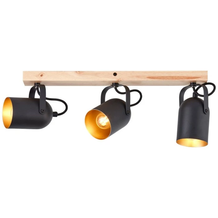 Brilliant Leuchten Brilliant Tronte Deckenleuchte Naturfarben, 3-flammig – Bild 6