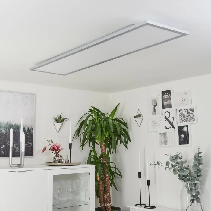 Hofstein Colminy Deckenpanel LED Silber, 1-flammig – Bild 2