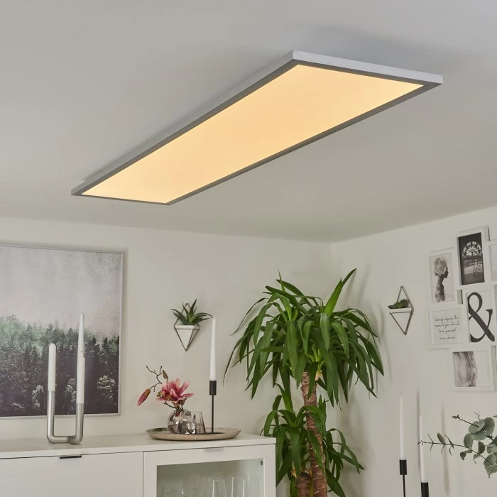 Hofstein Colminy Deckenpanel LED Silber, 1-flammig – Bild 6