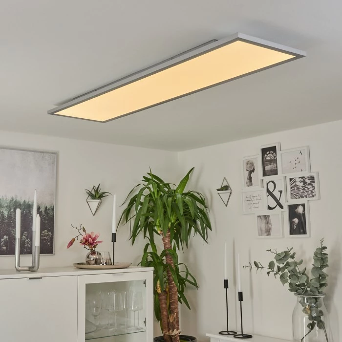 Hofstein Colminy Deckenpanel LED Silber, 1-flammig – Bild 7