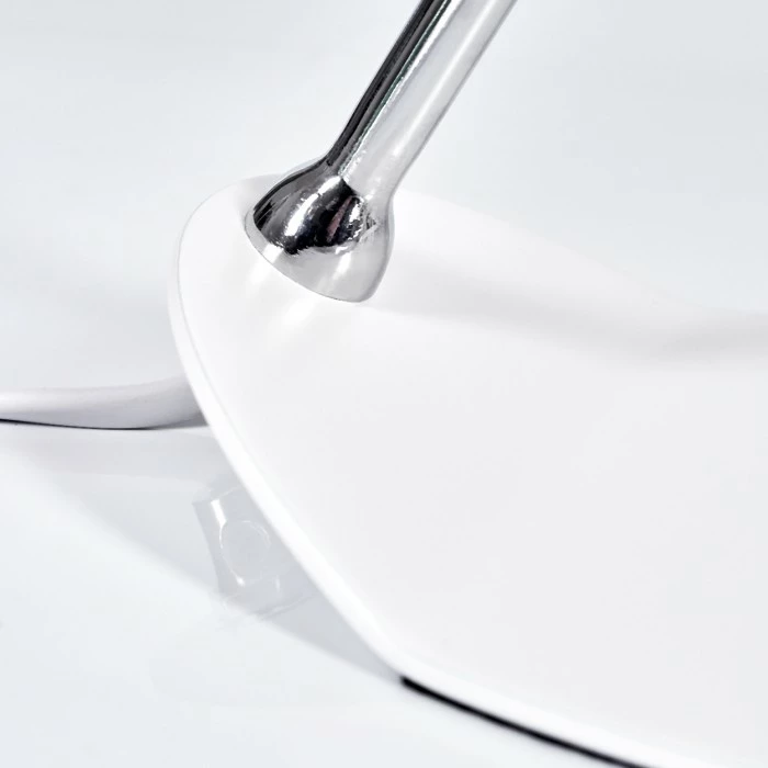 Hofstein Corralcay Tischleuchte Chrom, Weiß, 1-flammig – Bild 10