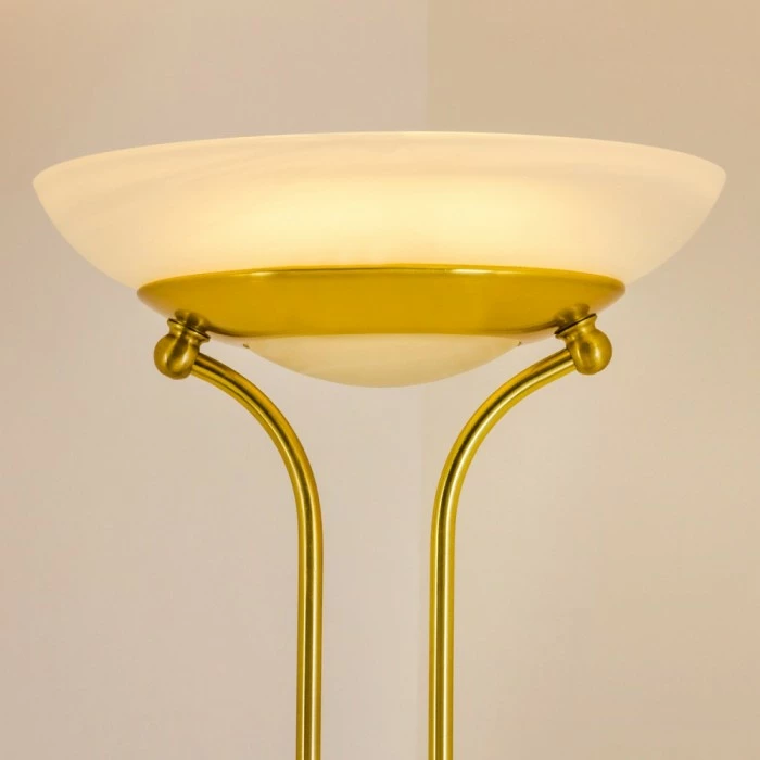 Hofstein Deckenfluter Biot LED Messing, 2-flammig – Bild 18