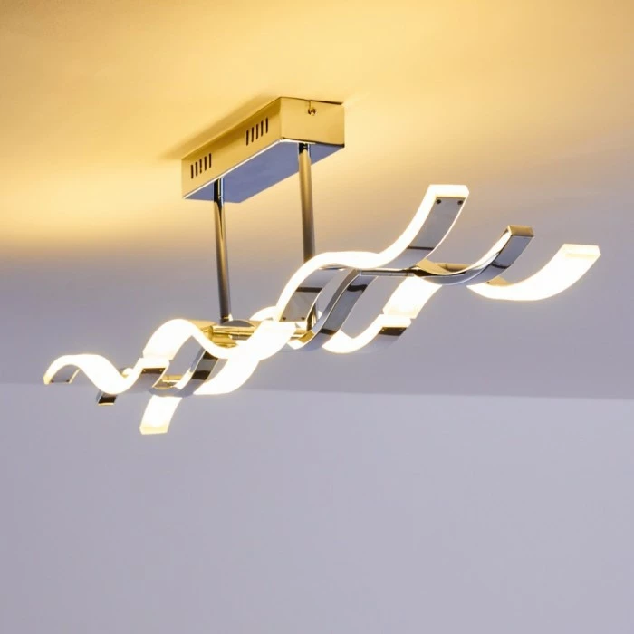 Hofstein Deckenleuchte Andria LED Chrom, 6-flammig – Bild 15