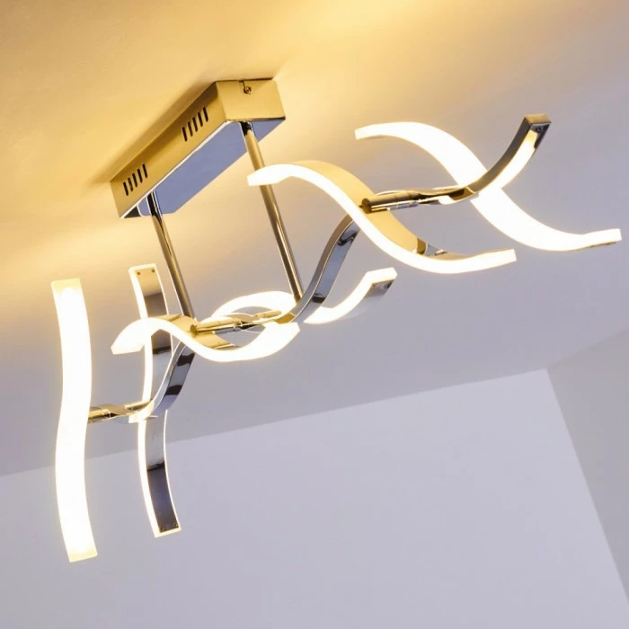 Hofstein Deckenleuchte Andria LED Chrom, 6-flammig – Bild 16