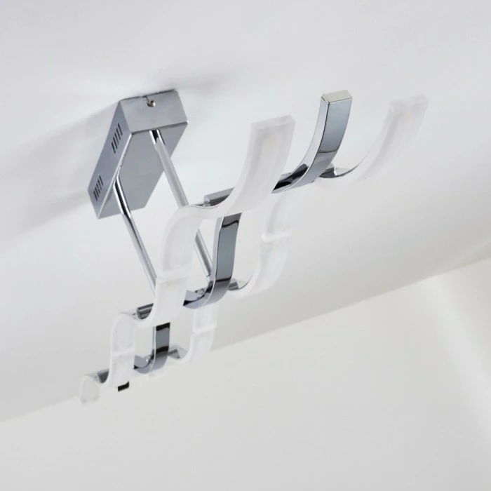 Hofstein Deckenleuchte Andria LED Chrom, 6-flammig – Bild 20