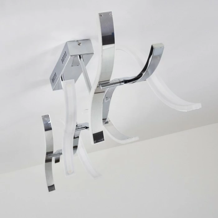 Hofstein Deckenleuchte Andria LED Chrom, 6-flammig – Bild 29