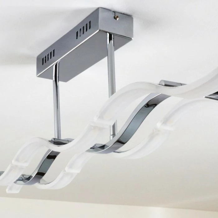 Hofstein Deckenleuchte Andria LED Chrom, 6-flammig – Bild 31