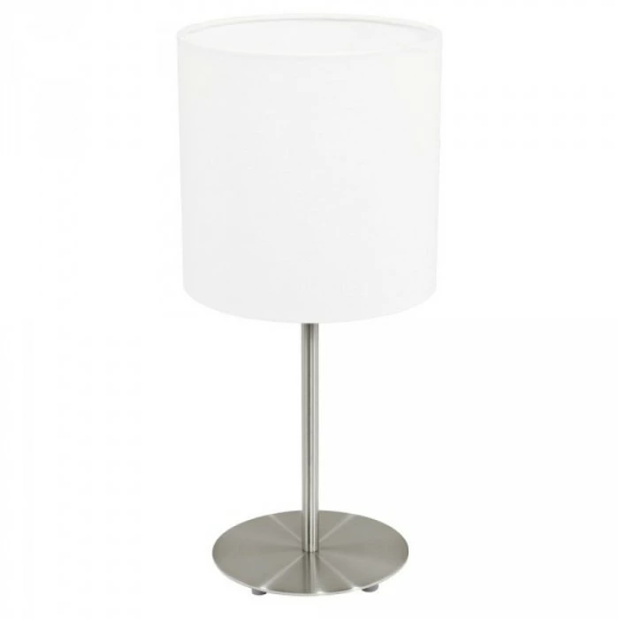 Eglo Leuchten Eglo PASTERI Tischleuchte Nickel-Matt, 1-flammig