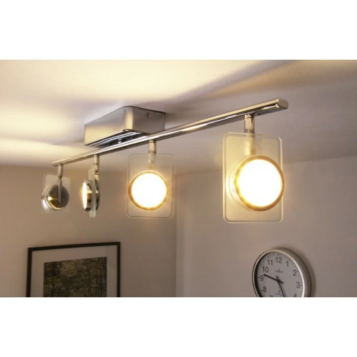 Eglo Leuchten Eglo TINNARI Lichtschiene LED Chrom, 4-flammig – Bild 4