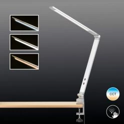 Honsel Leuchten Fischer & Honsel Geri Klemmleuchte LED Aluminium, 1-flammig