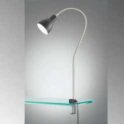 Honsel Leuchten Fischer & Honsel Lolland Klemmleuchte Schwarz, 1-flammig