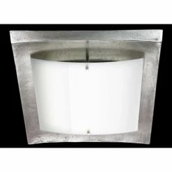 Fischer Leuchten Shine Alu Deckenleuchte LED Nickel-Matt, 1-flammig