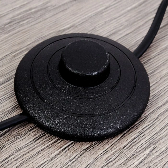 Hofstein Flambeau Stehleuchte Schwarz, 1-flammig – Bild 3