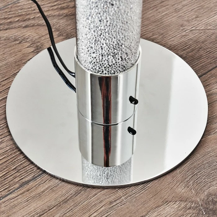 Hofstein Flaut Stehleuchte LED Chrom, 1-flammig, Fernbedienung, Farbwechsler – Bild 22