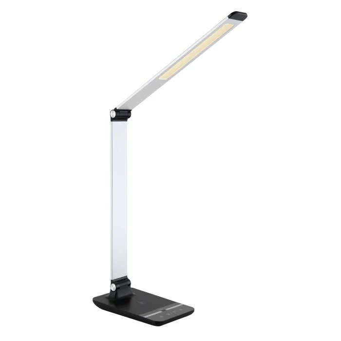 Globo KABIRA Tischleuchte LED Silber, 1-flammig