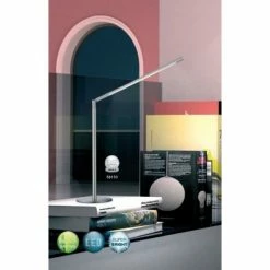 Globo ORION Tischleuchte Nickel-Matt, Chrom, 48-flammig