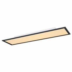 Globo SUZAKU LED Panel Schwarz, 1-flammig