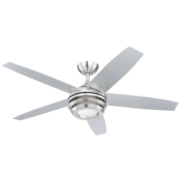 Globo VIVIANA Deckenventilator LED Nickel-Matt, 1-flammig, Fernbedienung – Bild 2