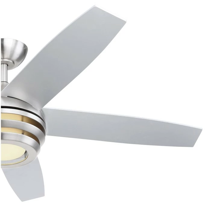 Globo VIVIANA Deckenventilator LED Nickel-Matt, 1-flammig, Fernbedienung – Bild 3