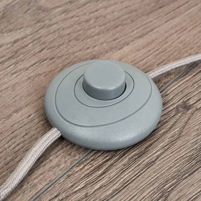 Hofstein Glostrup Stehleuchte Grau, 2-flammig – Bild 9