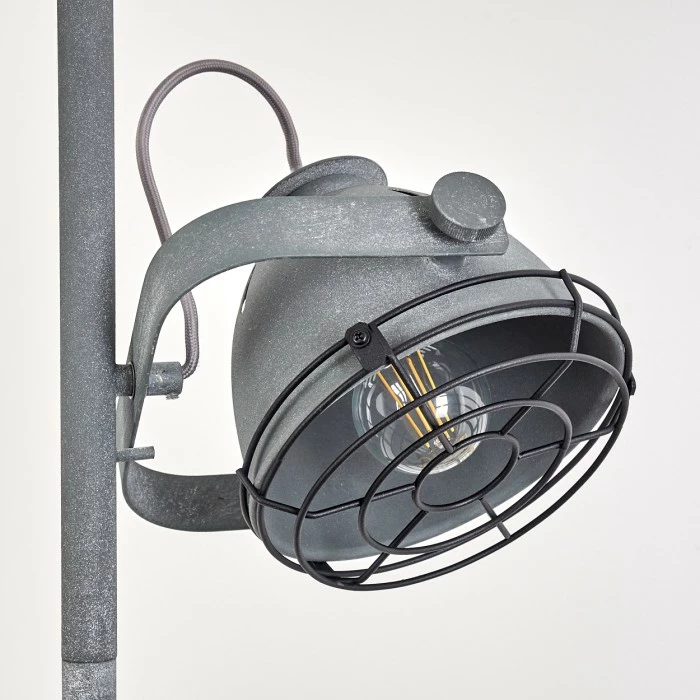 Hofstein Glostrup Stehleuchte Grau, 2-flammig – Bild 10