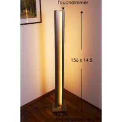 Helestra Stehleuchte LED Anthrazit, 1-flammig