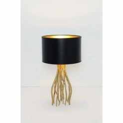 Holländer CAPRI Tischleuchte Gold, 1-flammig